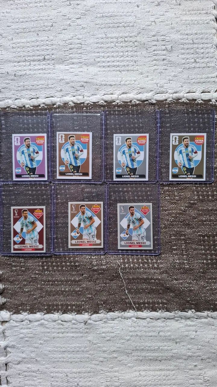 Coleção de Figurinhas e Cards do Messi - Foto 2