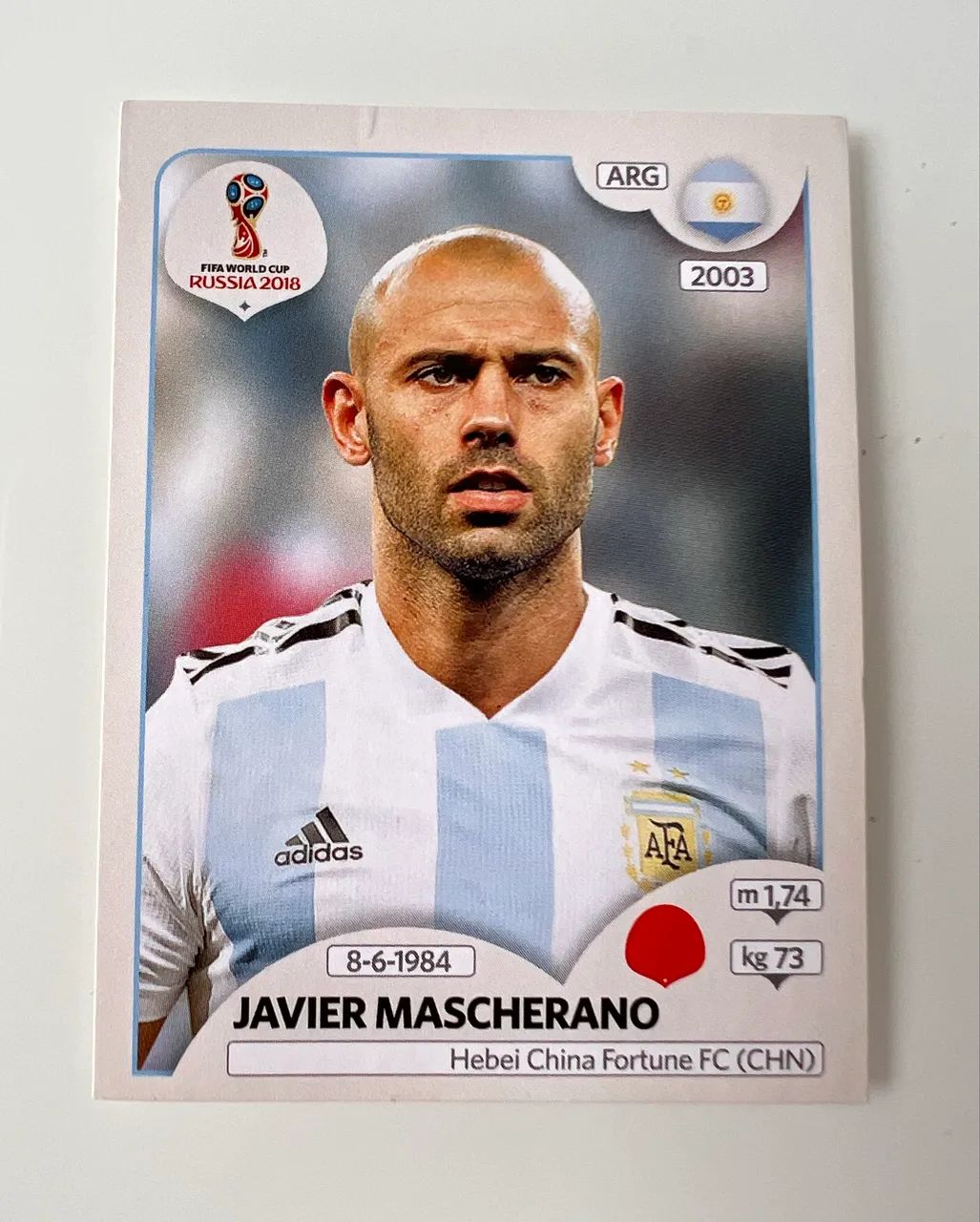 Figurinhas copa 2018 seleção argentina  - Foto 2