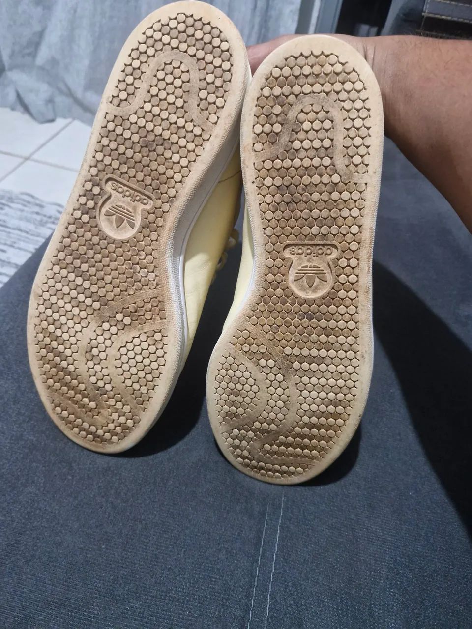 Tenis adidas N°42 amarelo - Foto 4