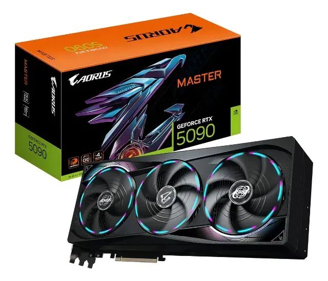 Gigabyte Rtx 5090 Aorus Master 32gb Gddr7 [lacrada + Nota] - Foto 3
