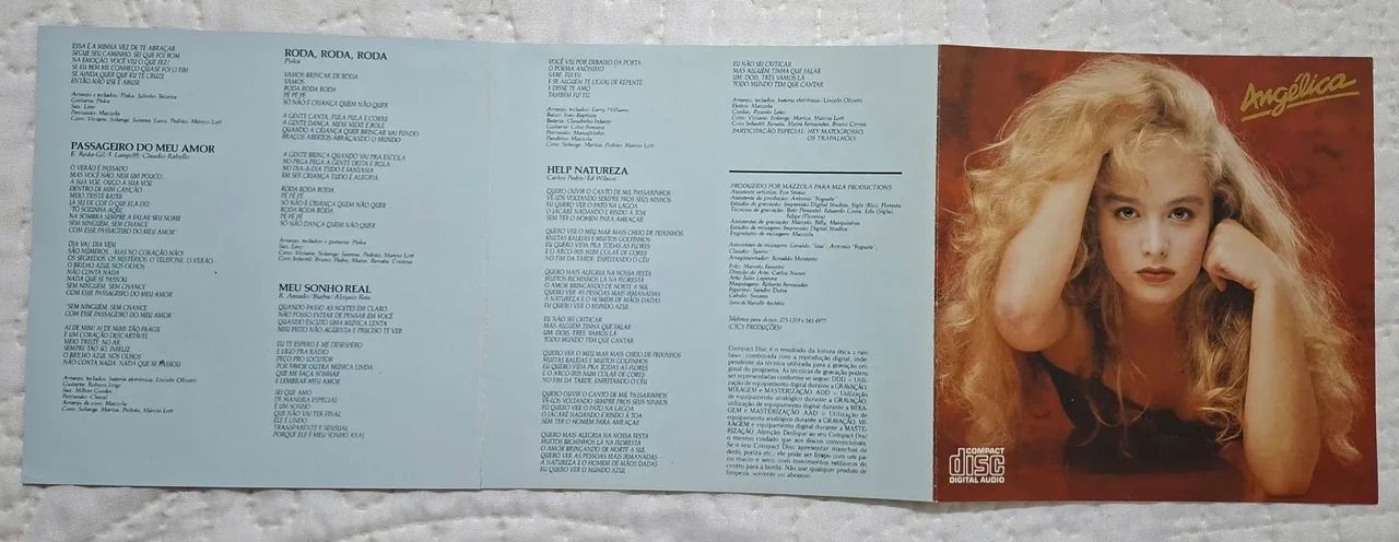 Cd Angélica O Calhambeque 1989 - Foto 3