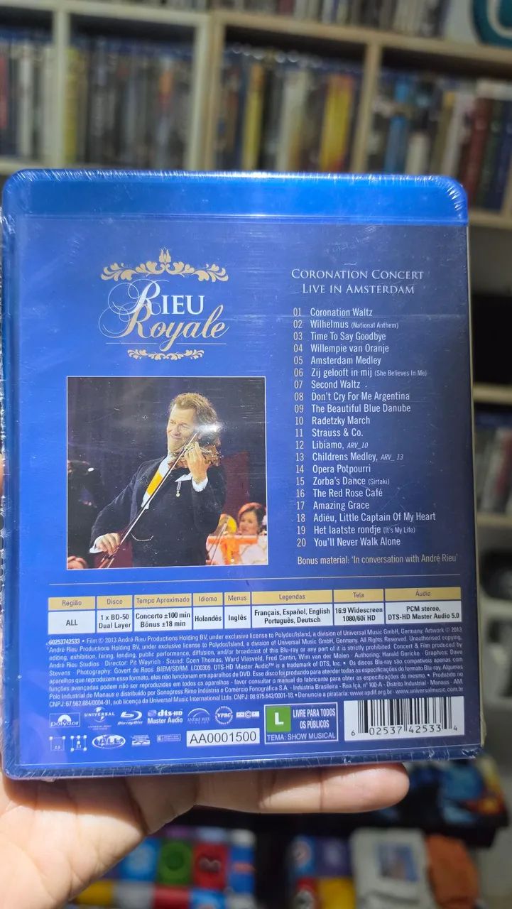 Blu-ray André Rieu Lacrado - Foto 2