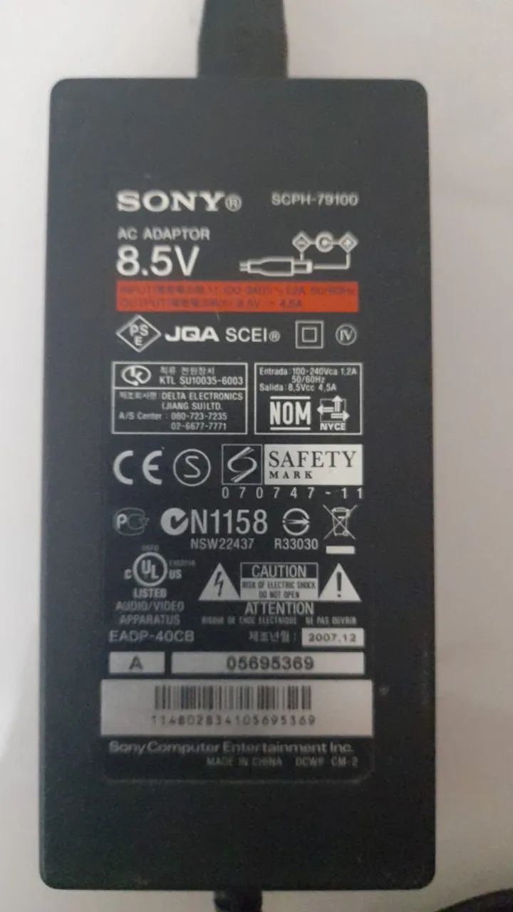 PLAYSTATION 2 Slim - COMPLETO CONTROLE< FONTE E CABO DE VÍDEO TUDO ORIGINAL (LER DESCRIÇÃ) - Foto 2