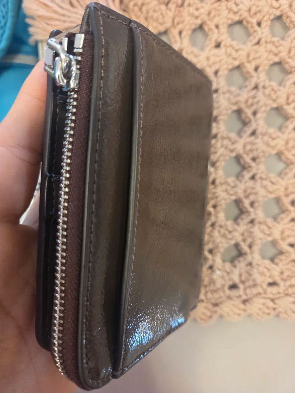 Kate spade carteira couro nova 