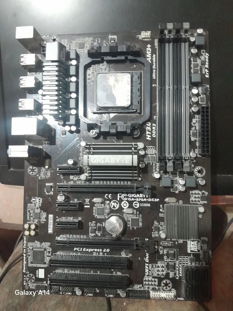 Placa mãe gigabyte 970A ds3p