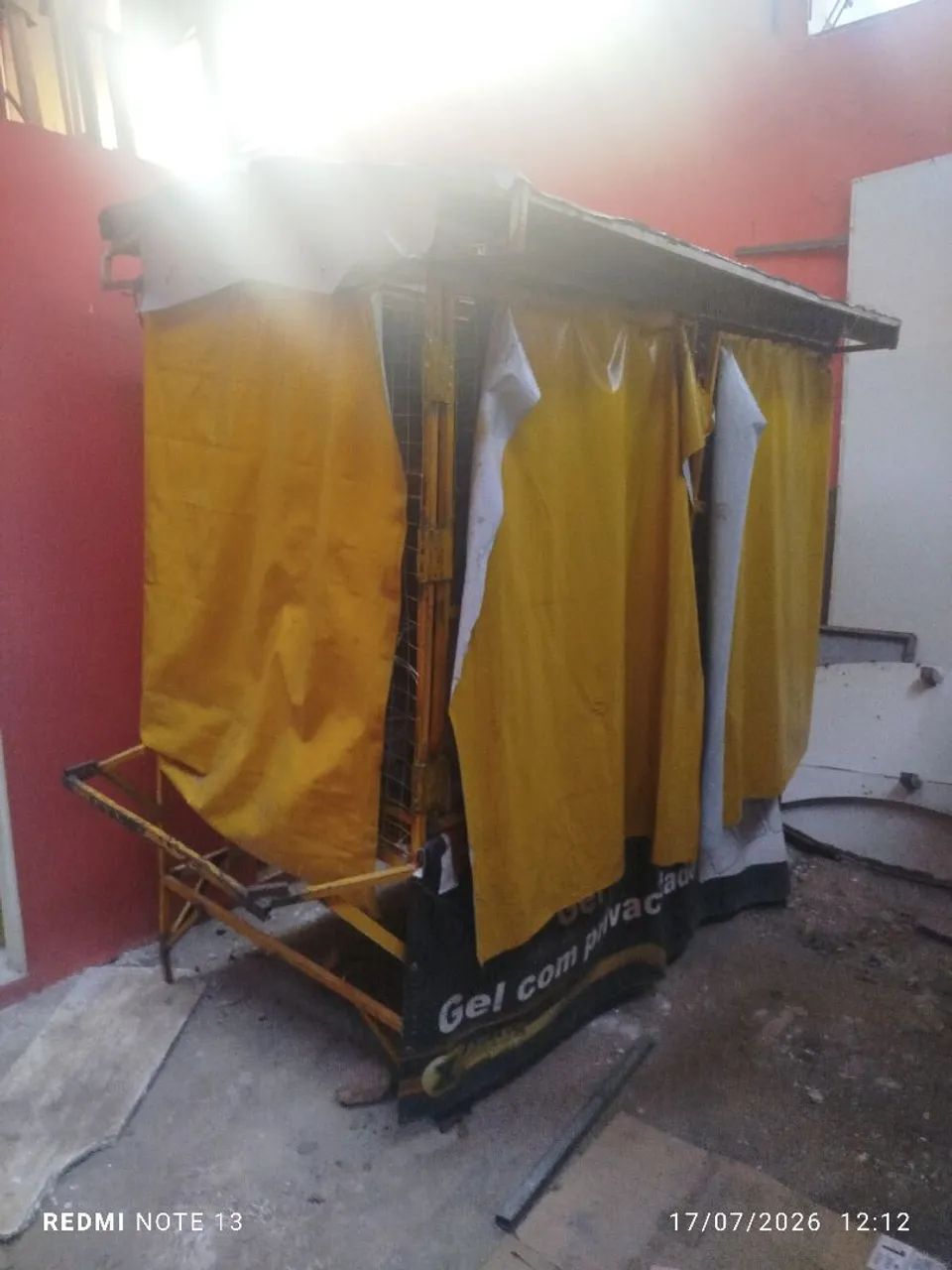 Carrinho de vender mercadoria