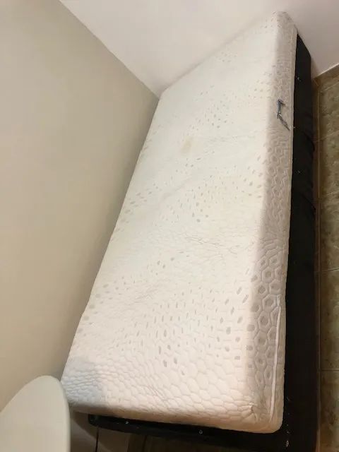 Cama com Base Elétrica Motorizada/Reclinável de Solteiro - Ortobom (Usado) - Foto 2