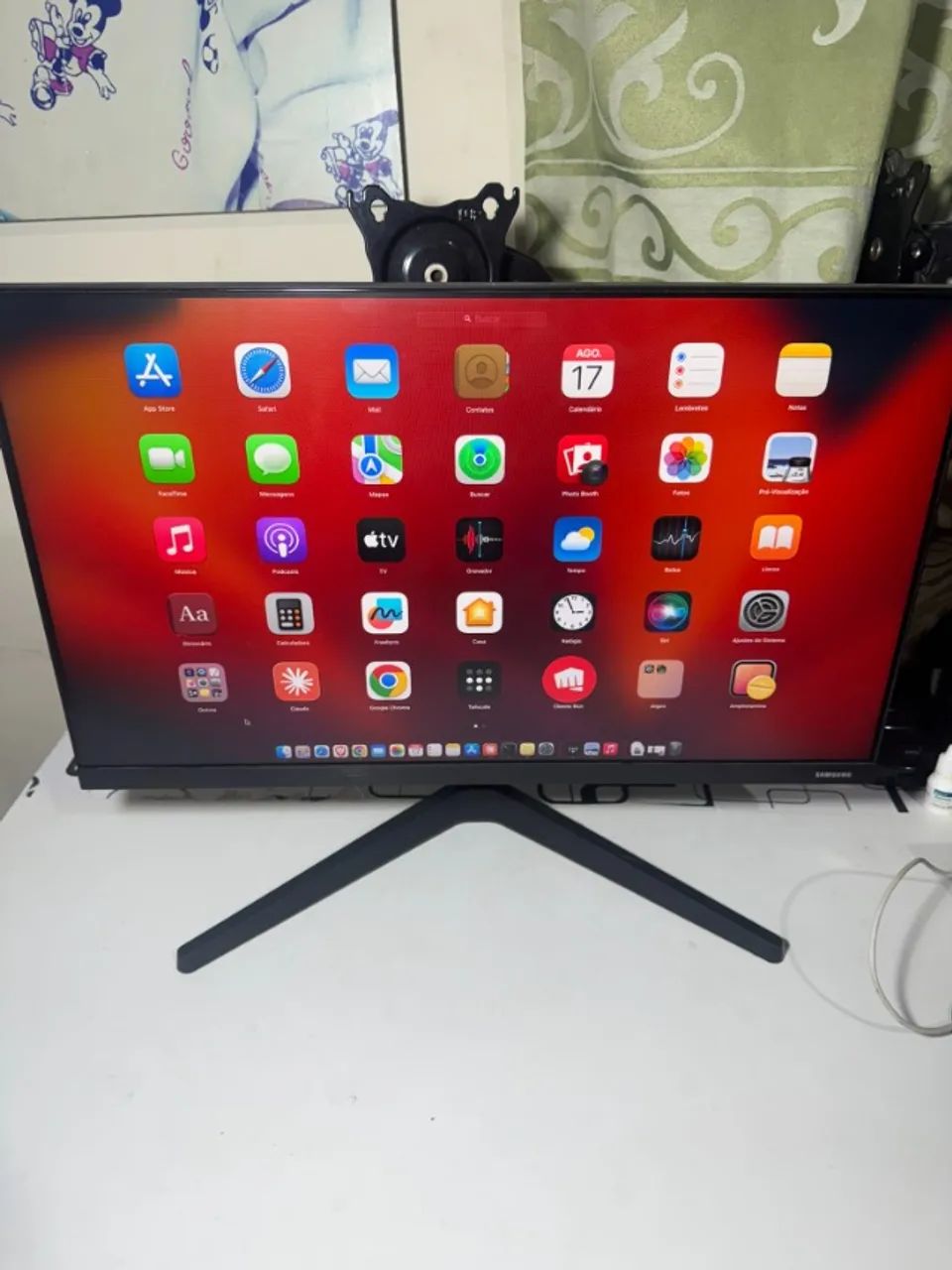 Monitor Samsung 24" Full HD IPS T350 - Foto 4