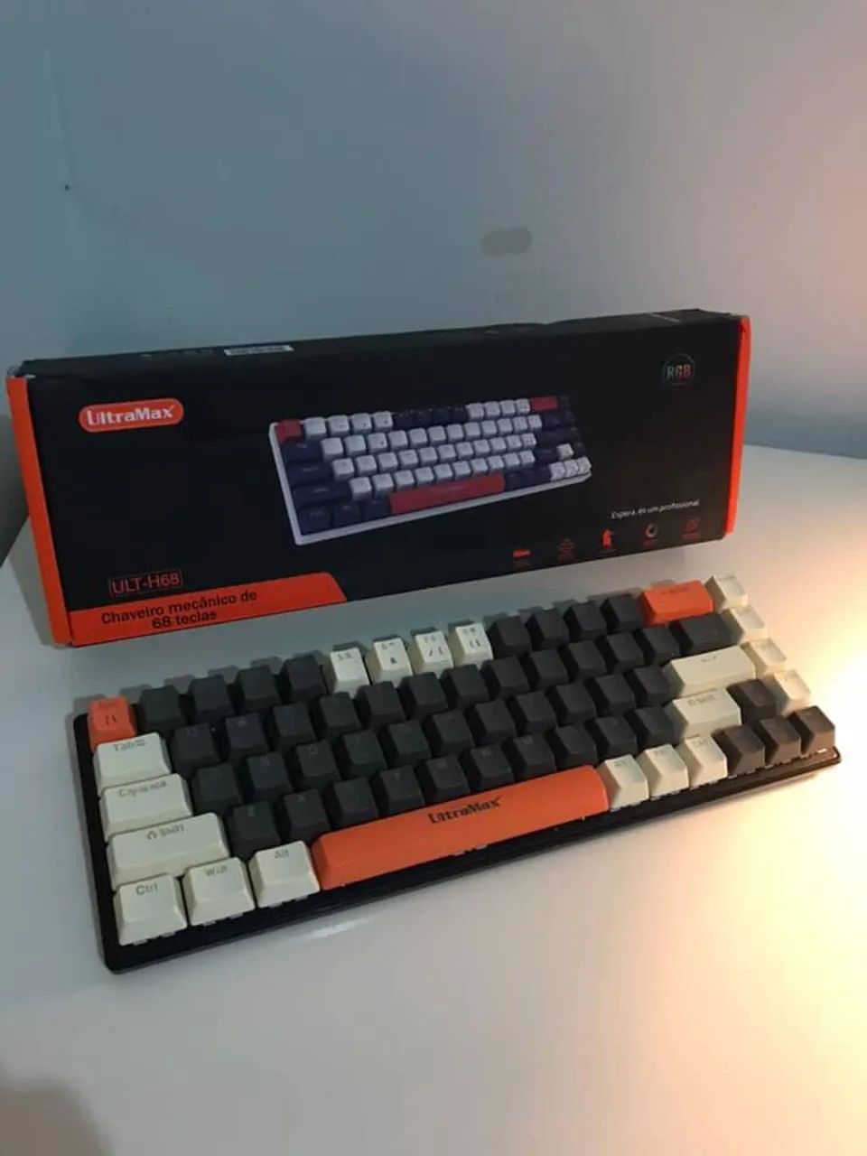 Teclado mecânico 63 peças 