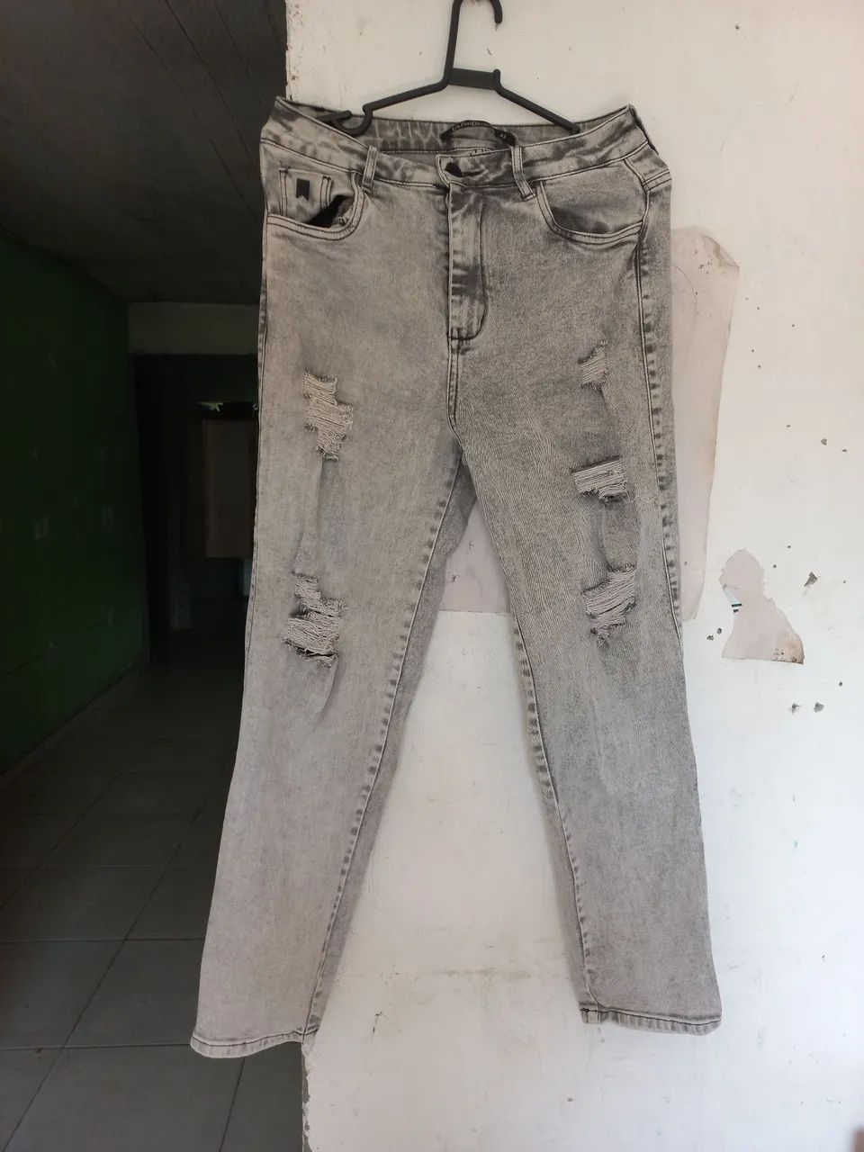 Calça jeans tam 42 fem