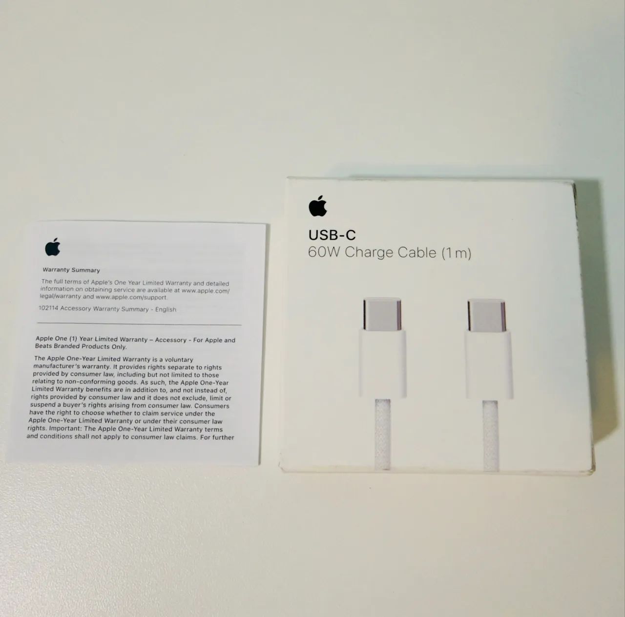 Caixa Cabo UsbC Apple Vazia 