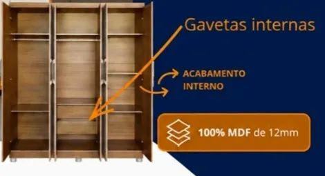 O Guarda-Roupa Que Une Sofisticação, Espaço e Durabilidade - Foto 2