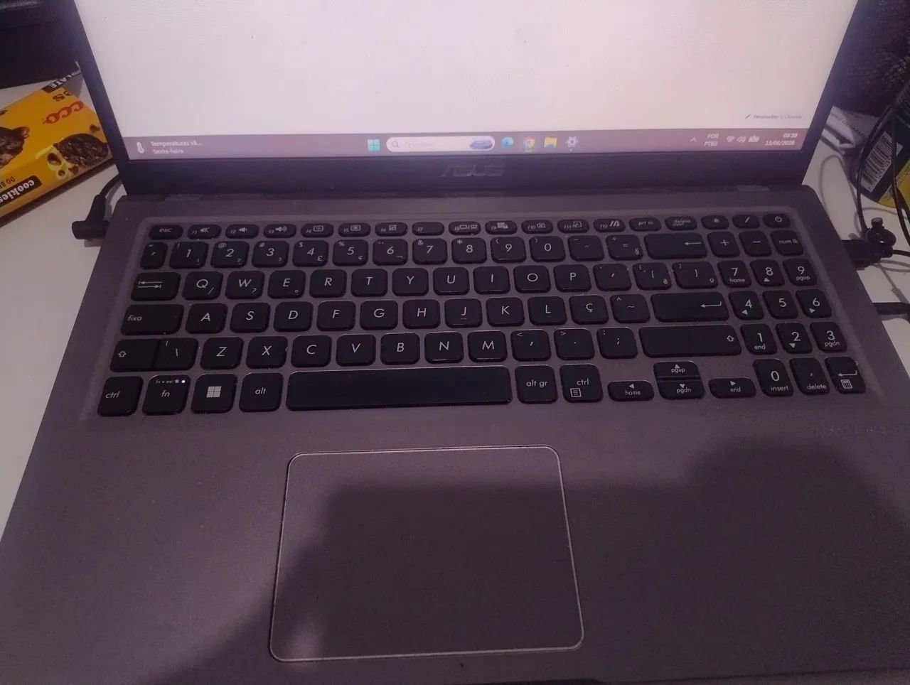 Notebook Asus x515 8gb de ram, 256gb SSD 