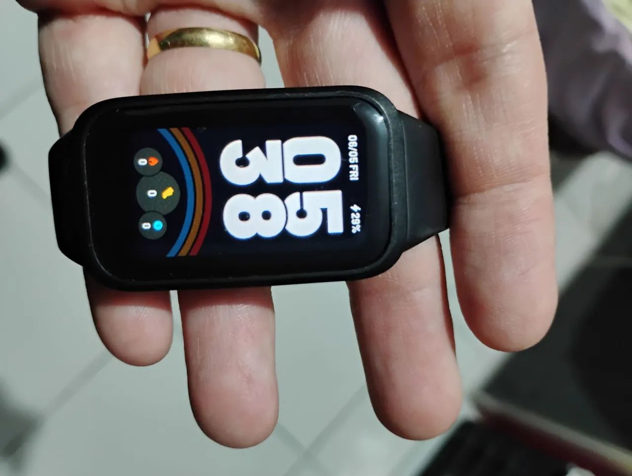 Smartwatch mi Band 9 active zerada 