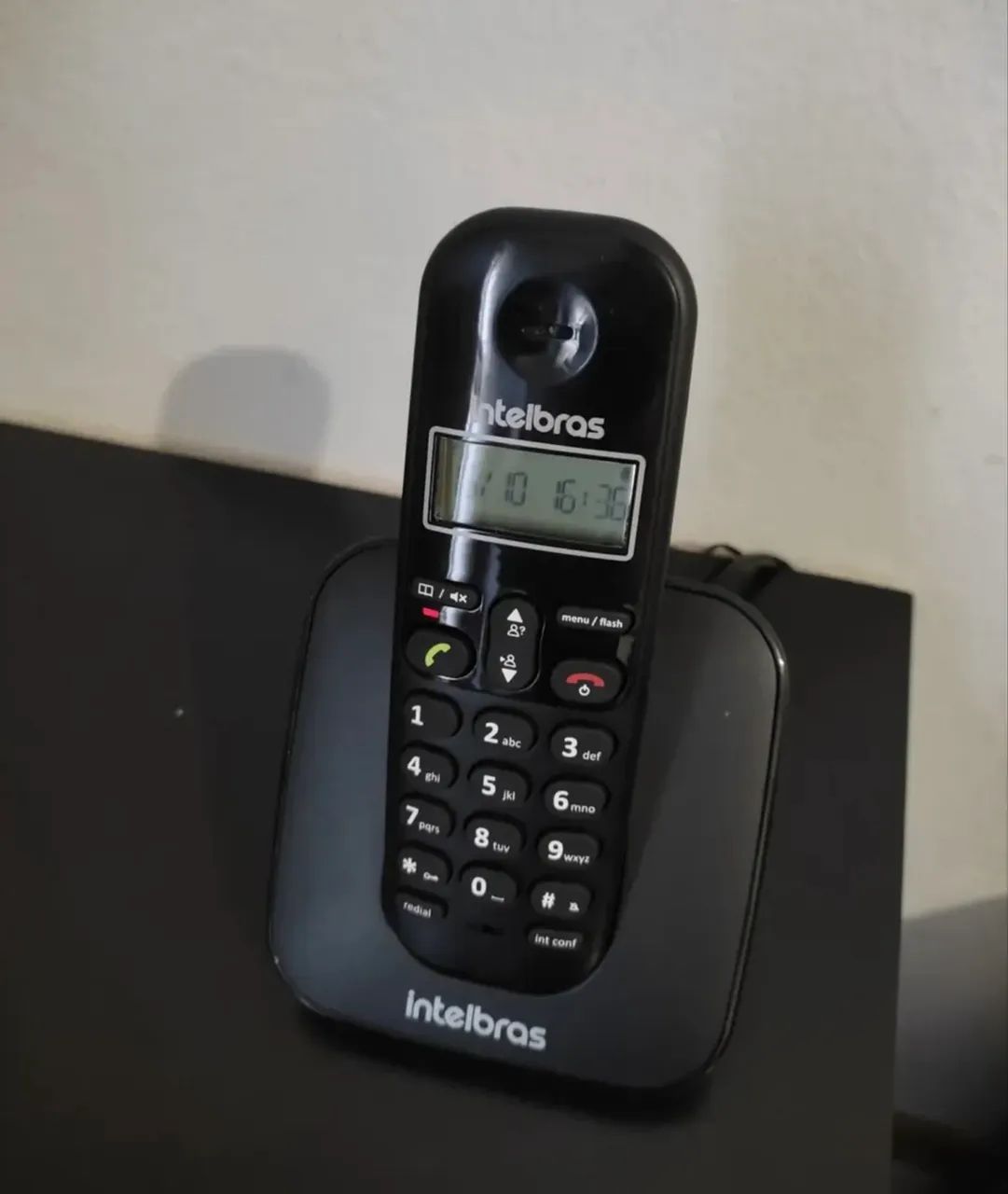 Kit telefone sem fio Intelbras com 1 ramal 