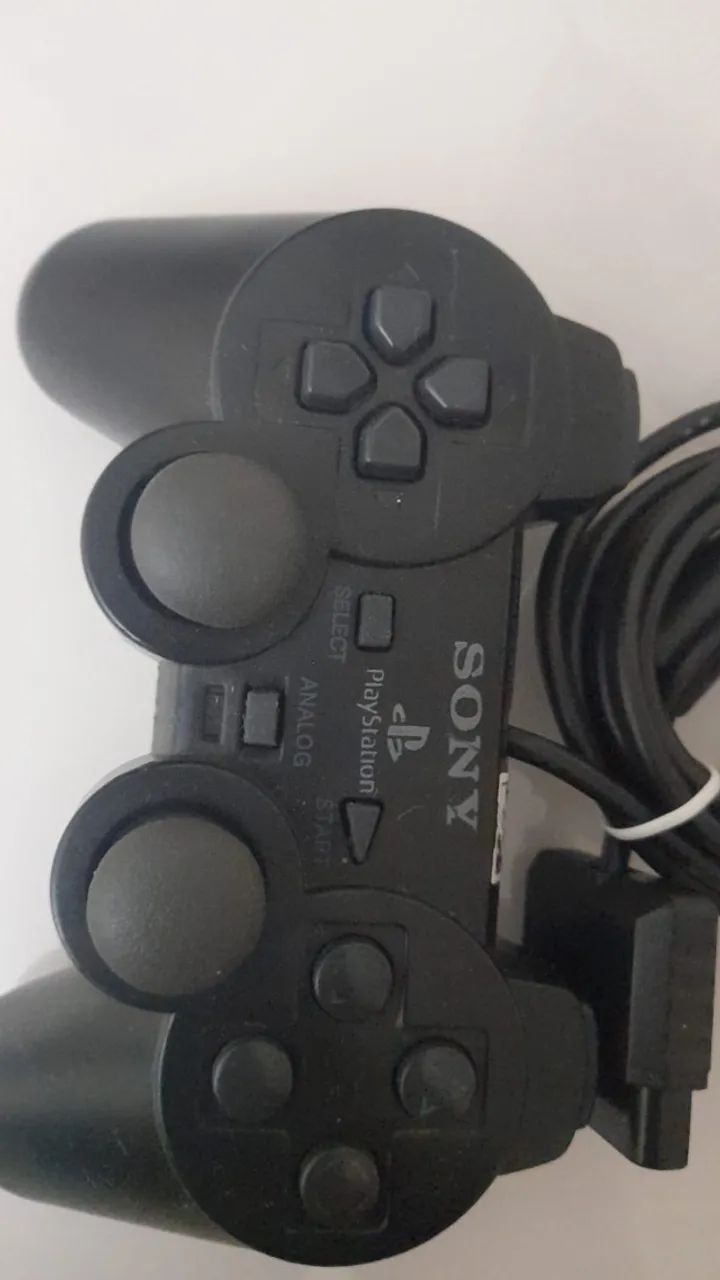 PLAYSTATION 2 Slim - COMPLETO CONTROLE< FONTE E CABO DE VÍDEO TUDO ORIGINAL (LER DESCRIÇÃ) - Foto 5