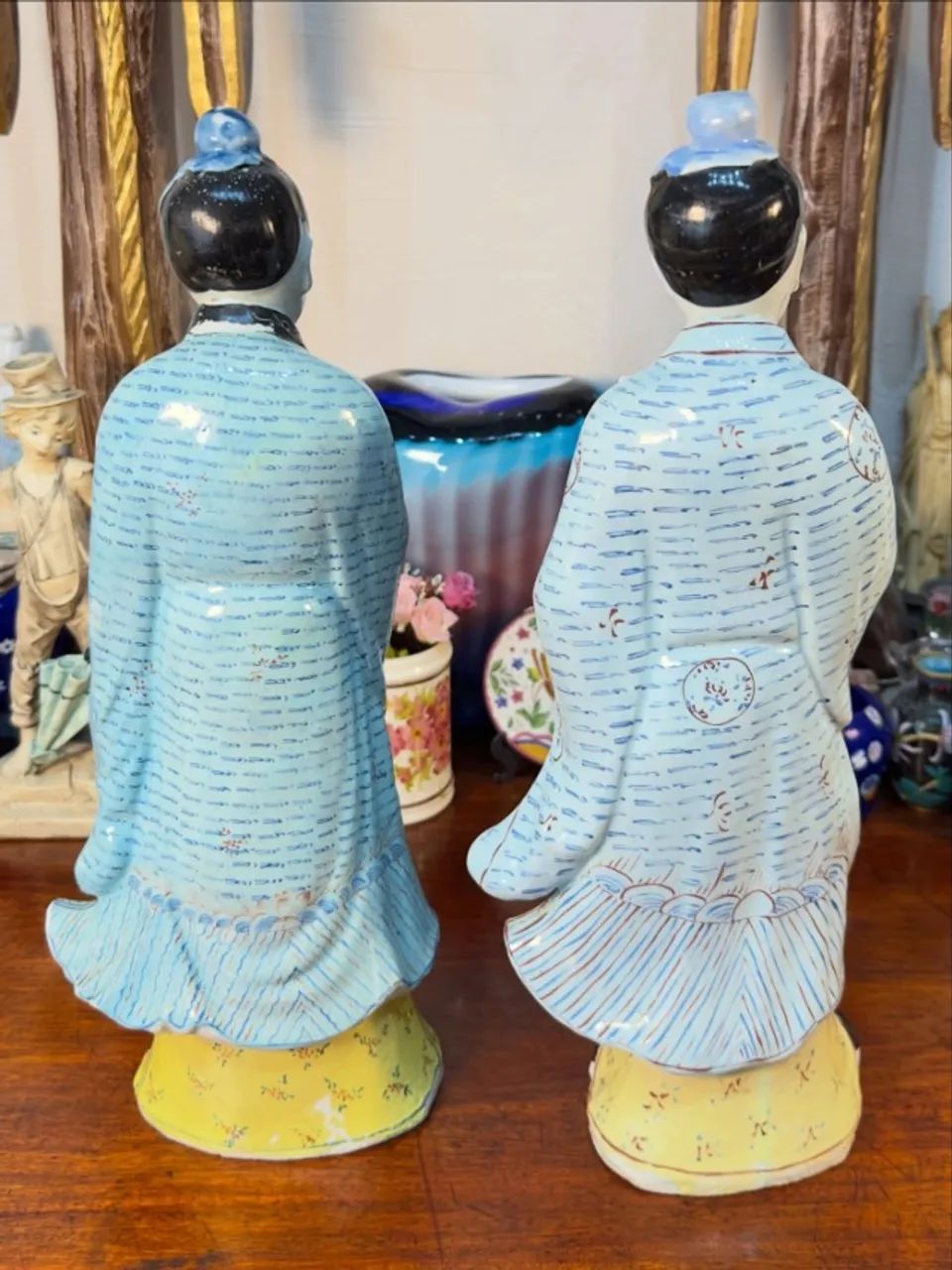 Par de Esculturas Chinesas Li Sheng Tai Zao. - Foto 4