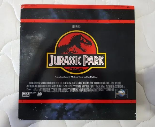 Laser Disc Ld Jurassic Park - Duplo