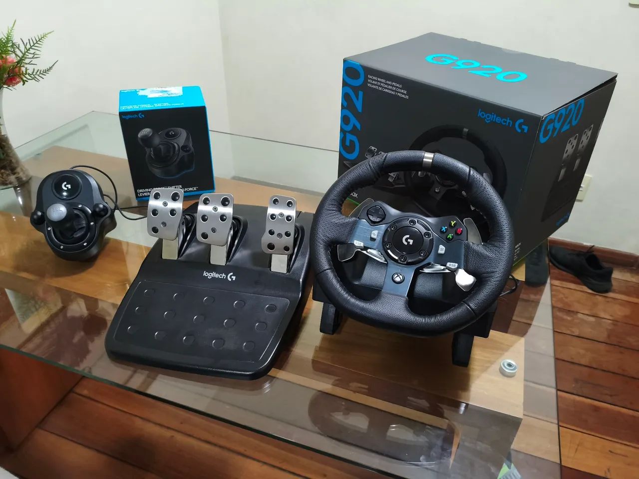 Volante G920 com Câmbio para Xbox e Pc