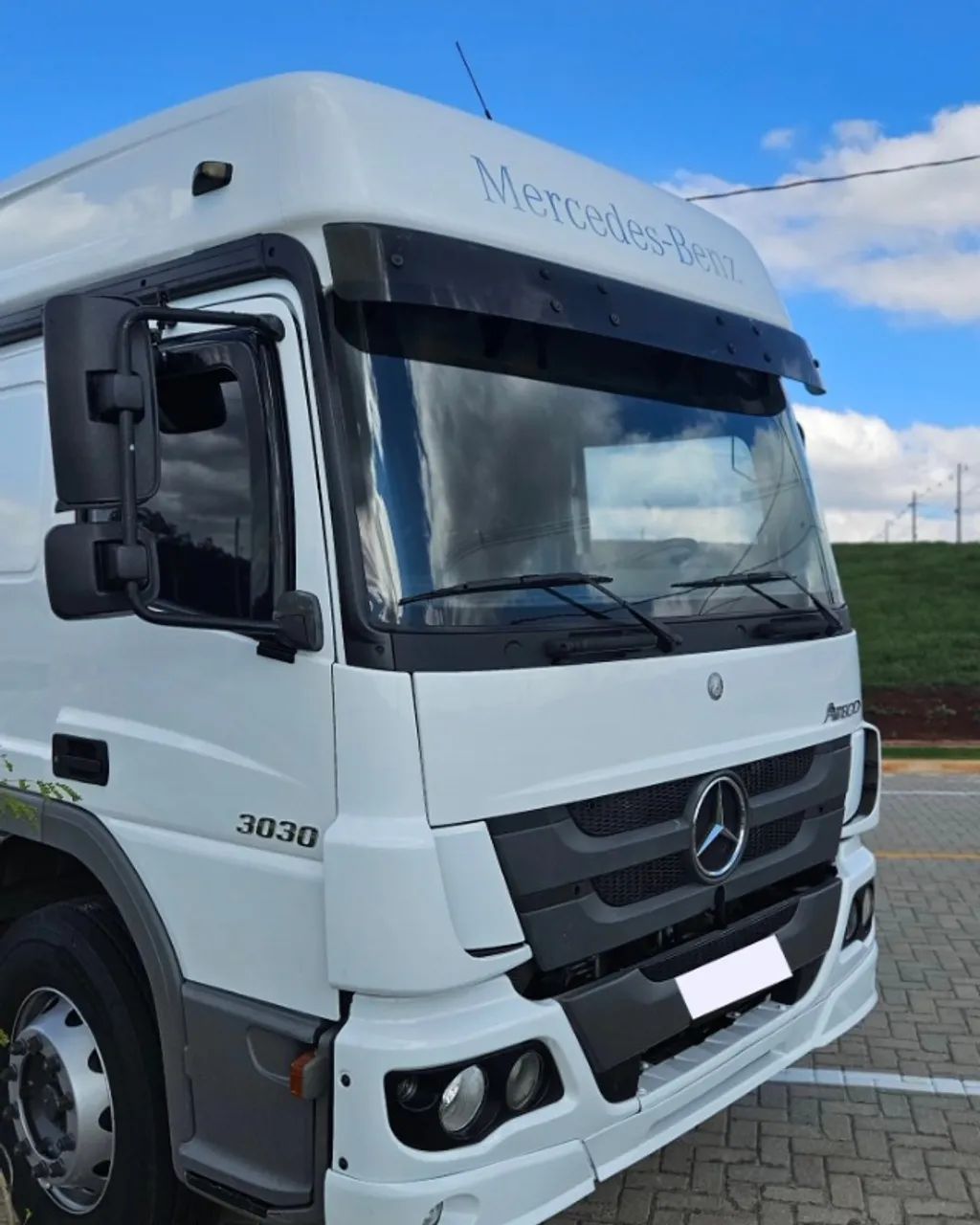 Mb atego 3030 8x2 chassi 2020 - Foto 3