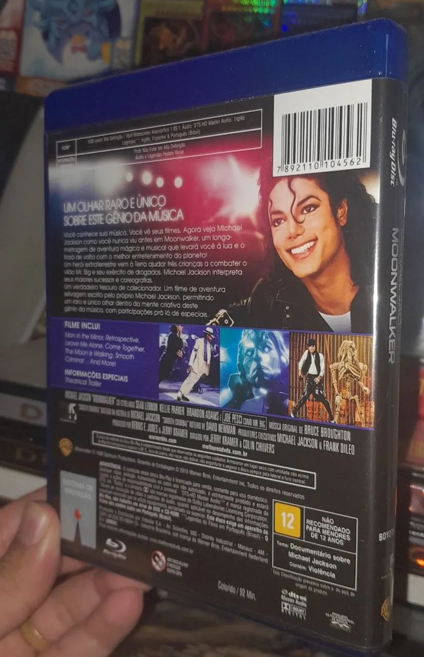 Blu-ray Michael Jackson - Moonwalker ORIGINAL  - Foto 2