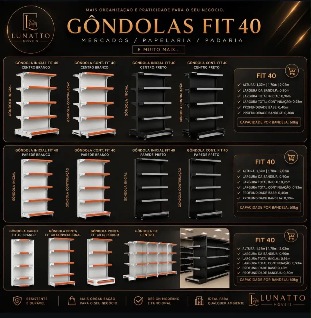 Gôndolas em geral novo  - Foto 5