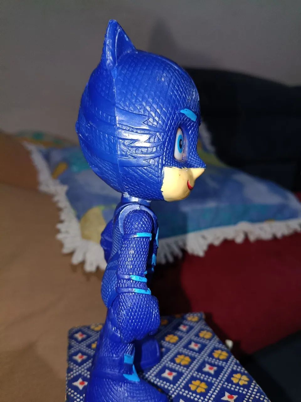 Boneco PJ Masks Menino Gato c/ luz 16cm - Foto 5