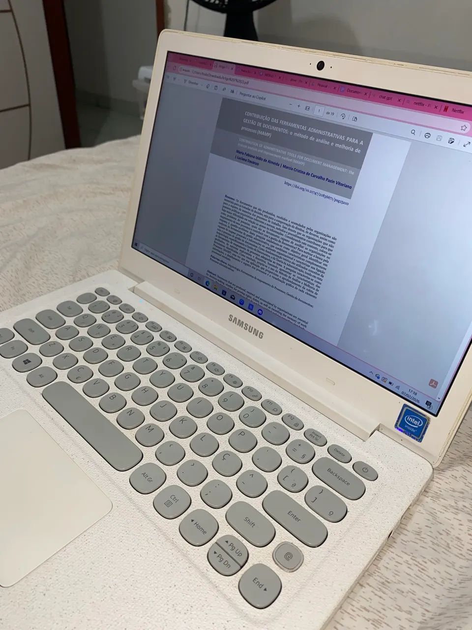 Notebook Samsung Flash - Branco