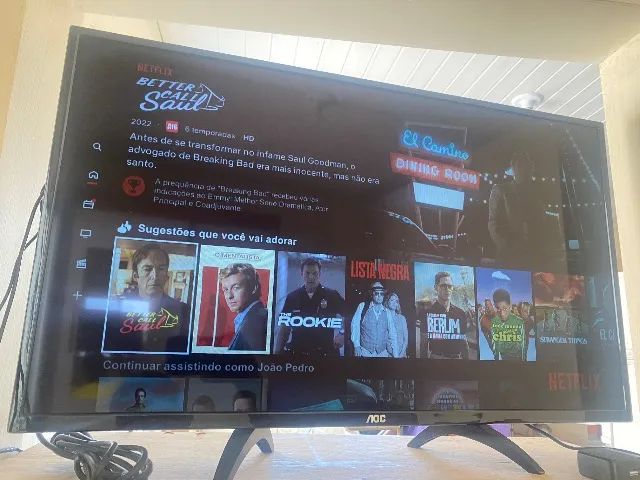 Smart TV Aoc 32 polegadas - Foto 4