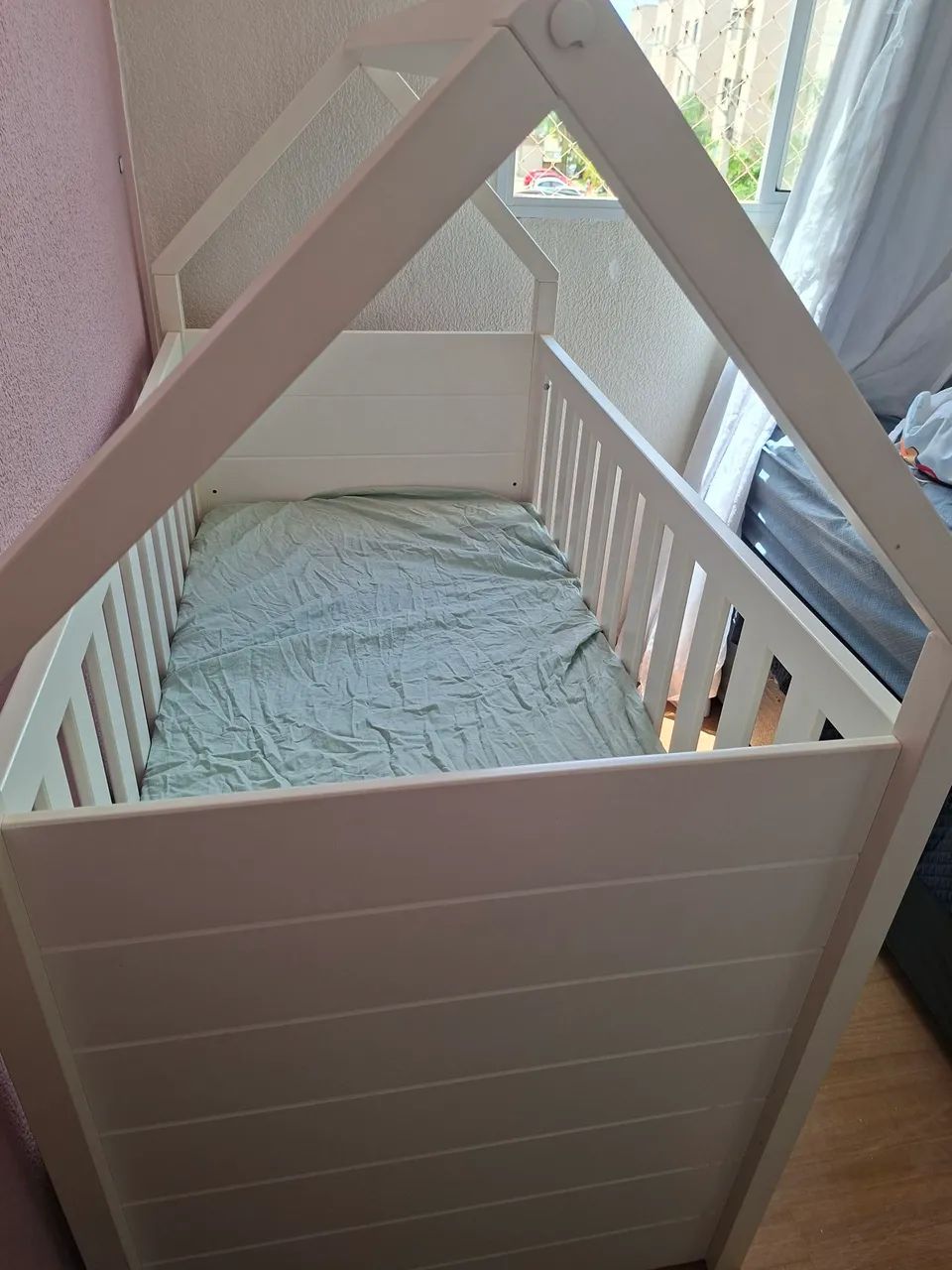 Berço branco montessoriano - Foto 2