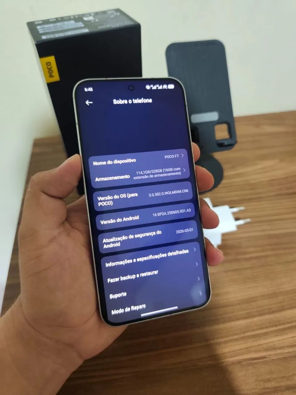 Poco F7 silver 512GB - Foto 5