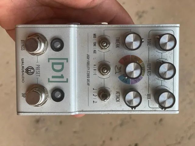 Pedal de Delay Waurus Áudio mAko D1 V2 