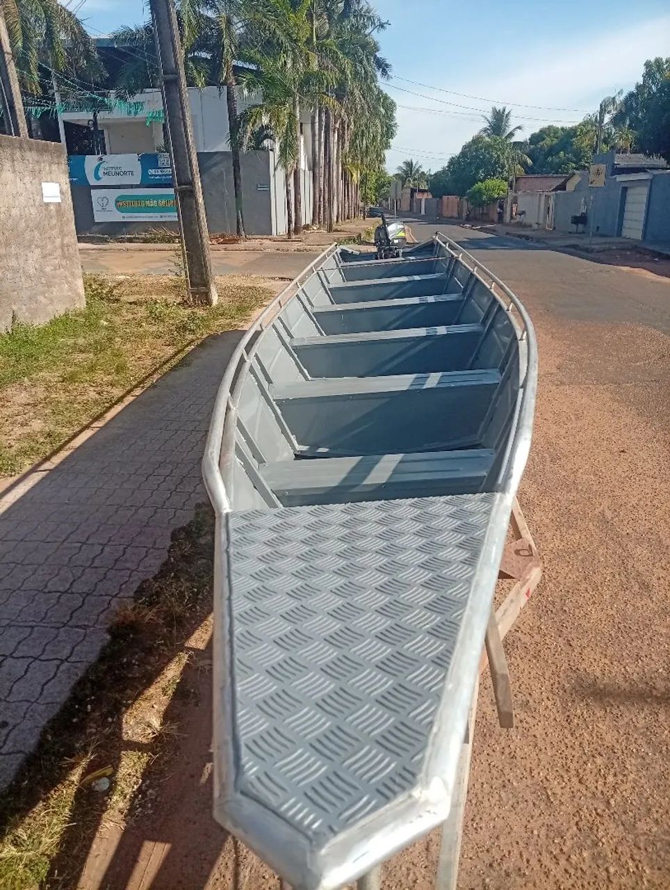 Canoa e motor 15 Hp zero - Foto 4