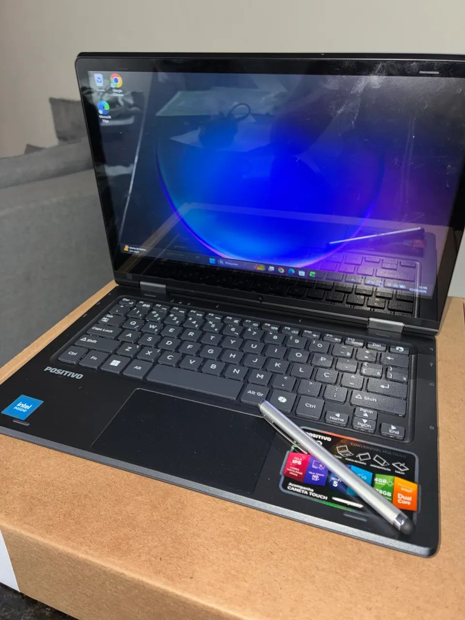 Notebook 2 em 1 Positivo Duo C4128E - Versatilidade e Praticidade! - Foto 5