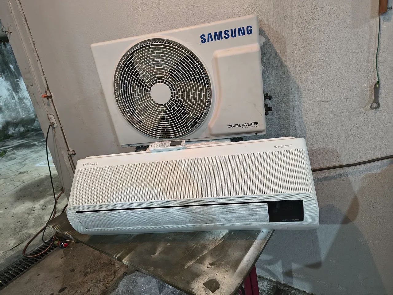 Vendo ar condicionado modelo split marca Samsung 12mil btus