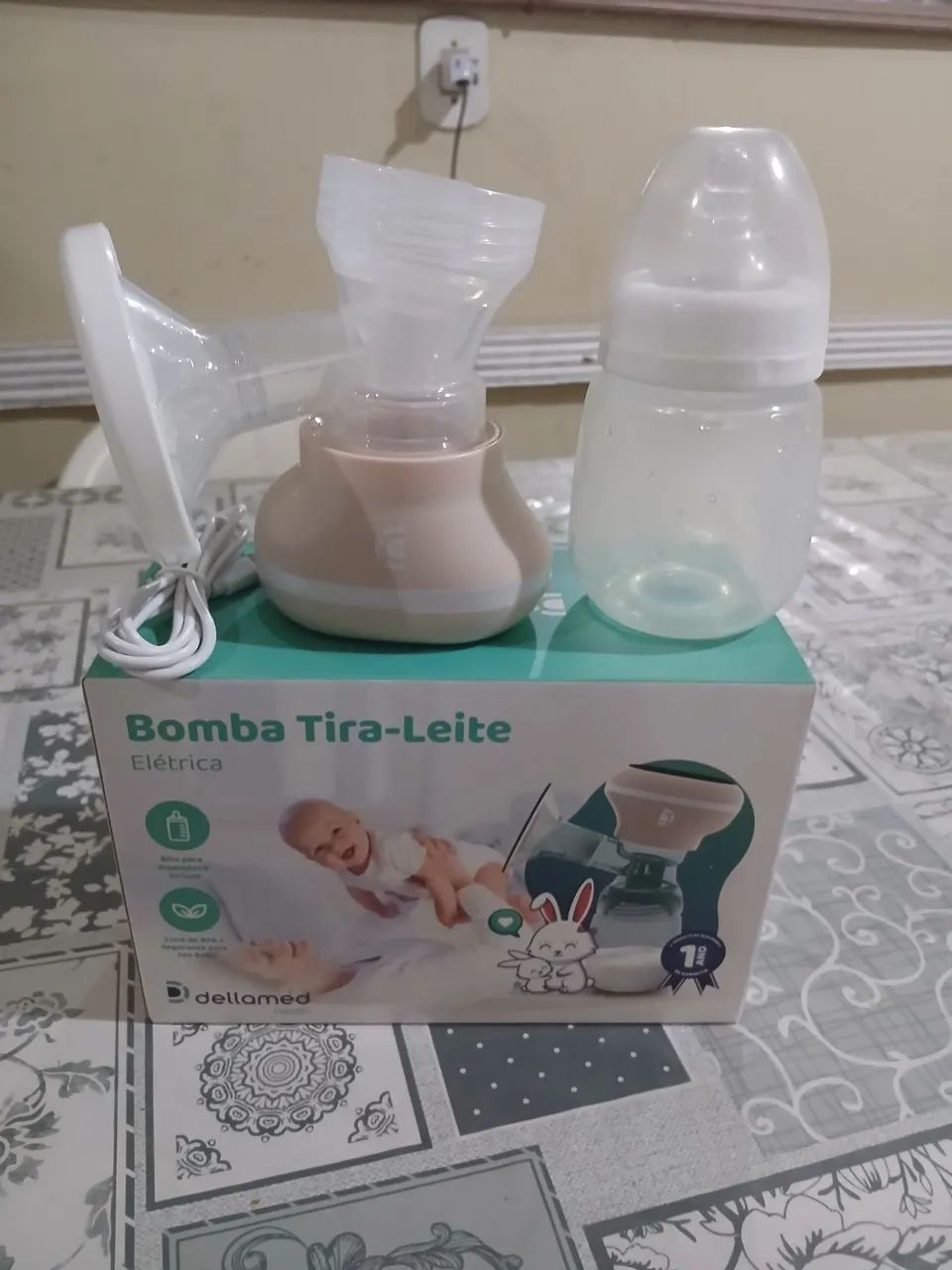 Bomba de tira leite elétrica  - Foto 3
