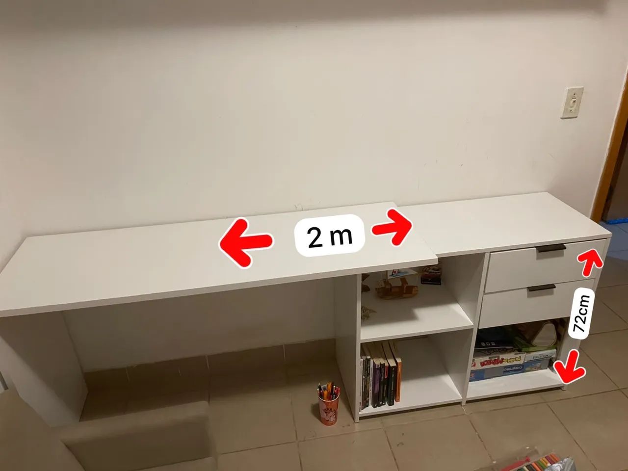 Mesa 2 em 1 barata - Foto 5