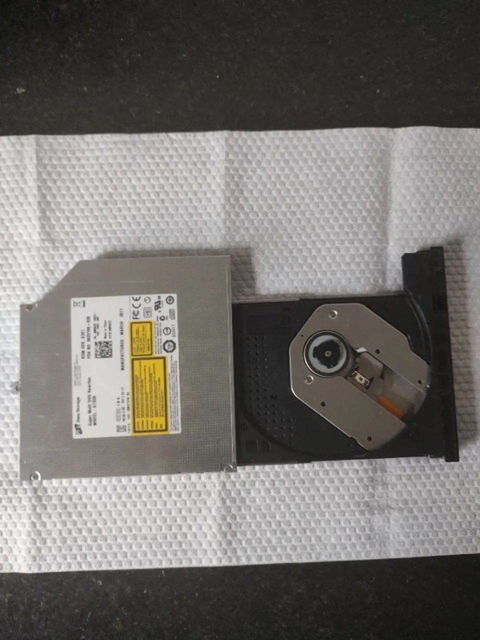 Leitora de DVD - para Notebook Dell Inspiron 14 N 4030 - Original - Usado - Funcionando. - Foto 5
