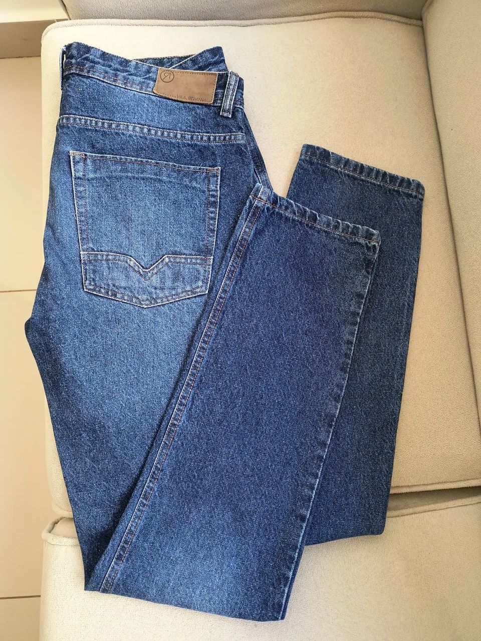 Calça jeans Vila Romana Low Rise Fit 42