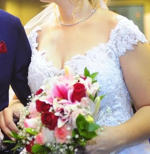 Vestido de noiva romântico estilo princesa - Foto 3