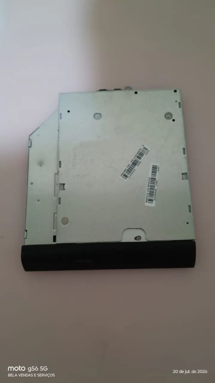 Drive Gravador DVD CD Interno Panasonic UJ8C2 SATA Notebook