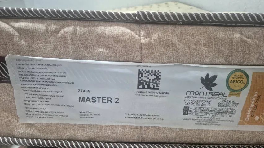Cama de solteiro Box