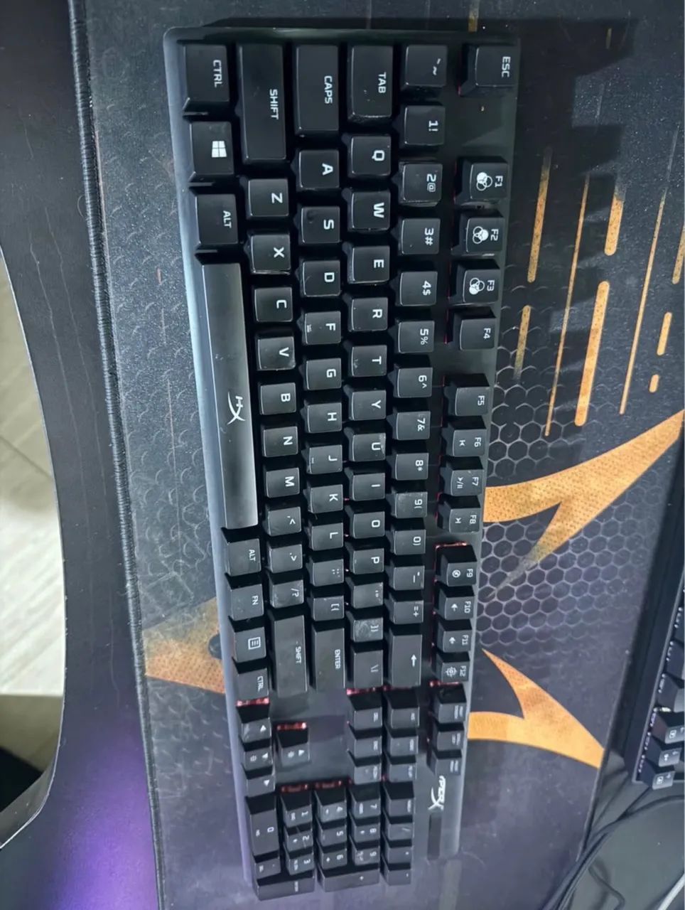 Teclado Mecânico Hyperx Alloy Origins switch red - Foto 5