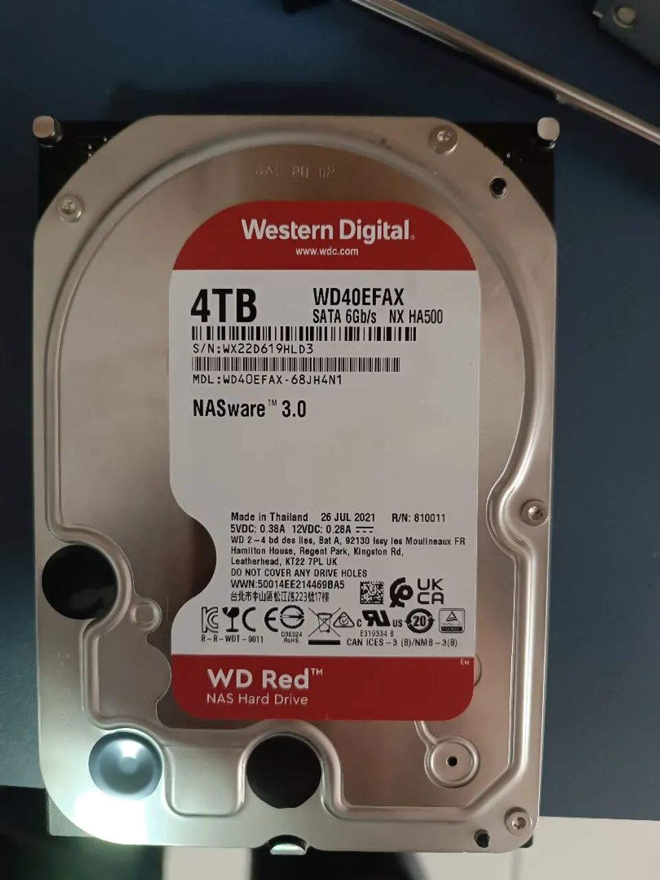 HD 4TB WD RED
