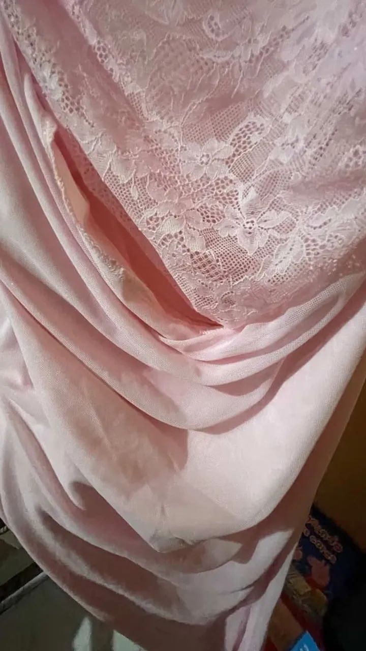 Vestido da Shein rosa lindo  - Foto 4