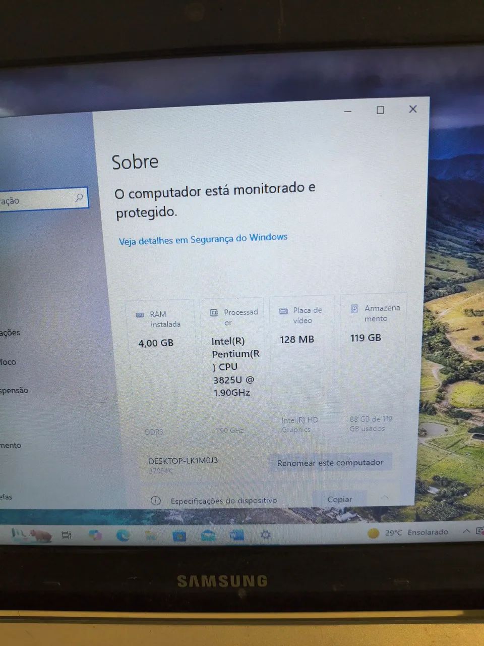 Notebook Samsung NP370E4K 14 polegadas - Foto 3