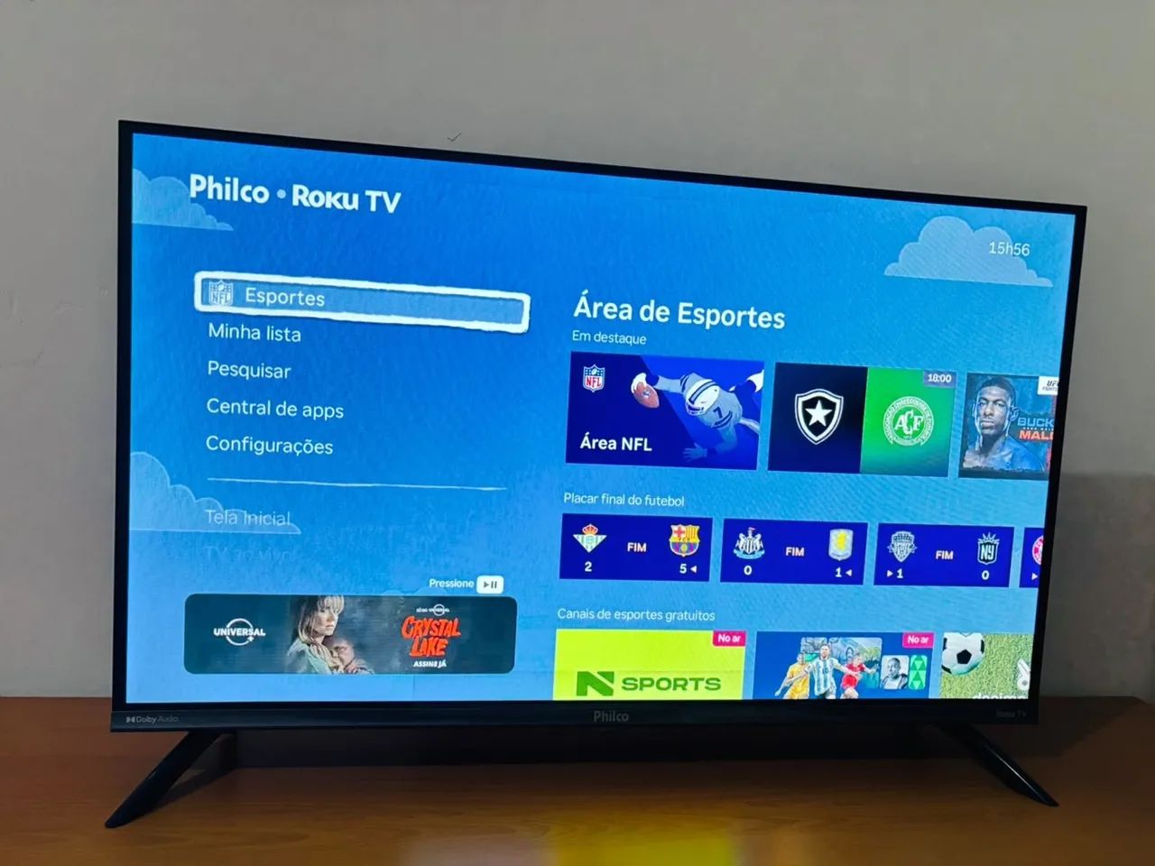 Smart tv Philco Roku 32 polegadas  ótimo estado  - Foto 2