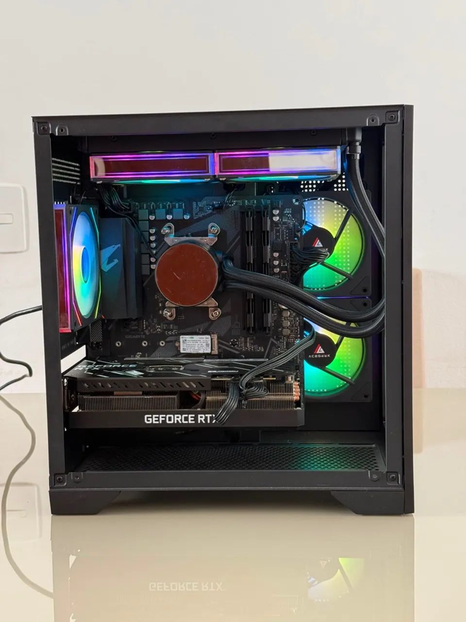 PC Gamer R7 5700X - RTX 3070 Ti - Foto 4