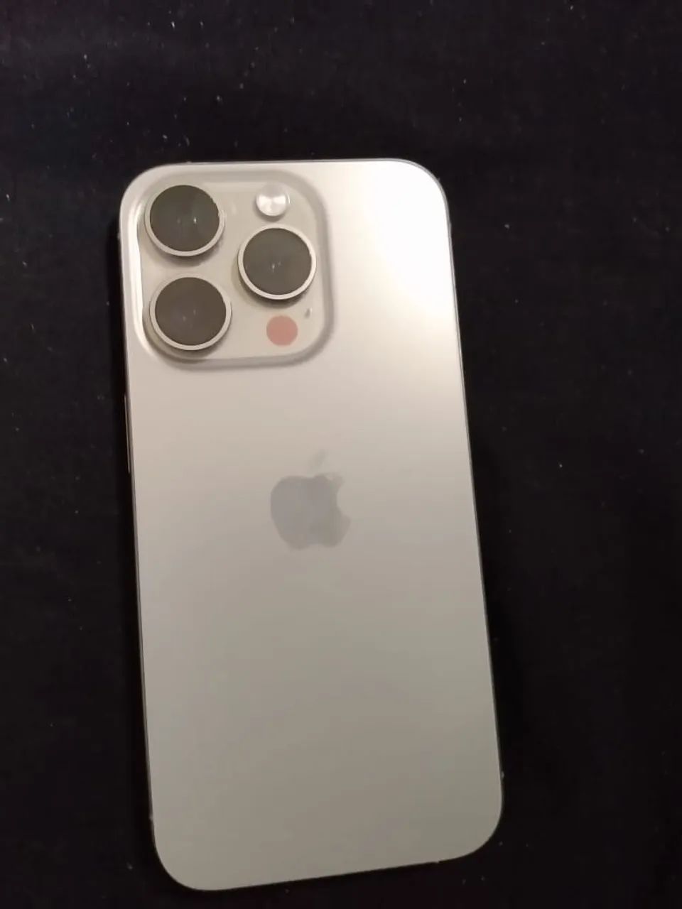 Iphone 15 pro titânio natural 