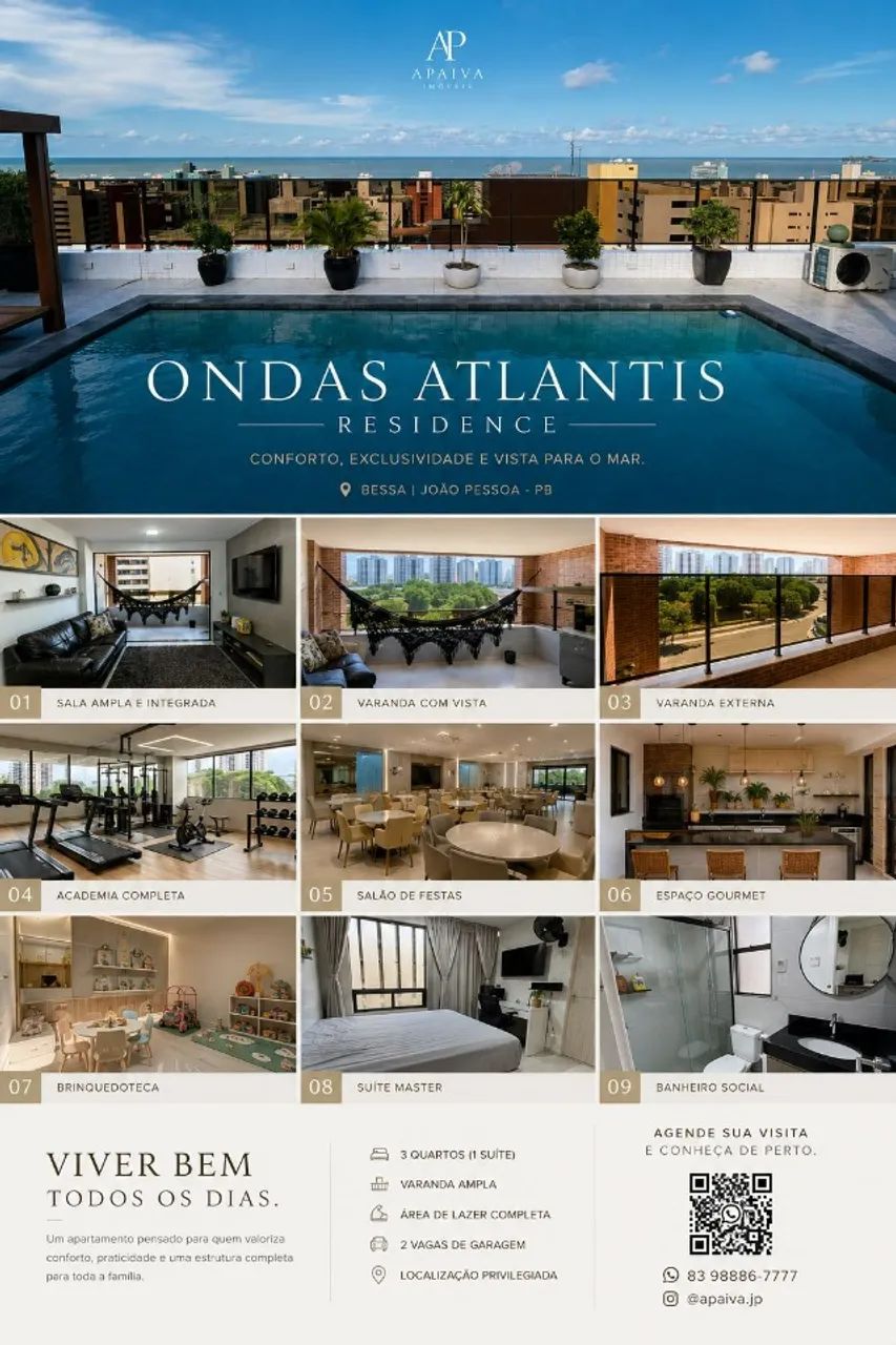 VENDE-SE  -- APARTAMENTO 2 QUARTOS - CABO BRANCO/JP - Foto 2
